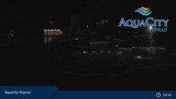 Archiv Foto Webcam AquaCity (Poprad) 23:00