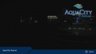 Archiv Foto Webcam AquaCity (Poprad) 23:00