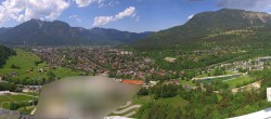 Archived image Webcam Garmisch-Partenkirchen Olympia Hill 08:00