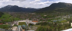 Archived image Webcam Garmisch-Partenkirchen Olympia Hill 13:00