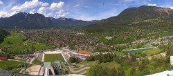 Archiv Foto Webcam Garmisch-Partenkirchen - Olympiaschanze 13:00