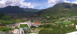 Archiv Foto Webcam Garmisch-Partenkirchen - Olympiaschanze 13:00