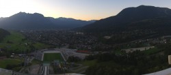 Archiv Foto Webcam Garmisch-Partenkirchen - Olympiaschanze 19:00