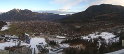 Archived image Webcam Garmisch-Partenkirchen Olympia Hill 07:00