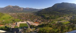 Archiv Foto Webcam Garmisch-Partenkirchen - Olympiaschanze 07:00