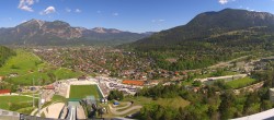 Archived image Webcam Garmisch-Partenkirchen Olympia Hill 09:00