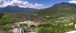 Archiv Foto Webcam Garmisch-Partenkirchen - Olympiaschanze 13:00
