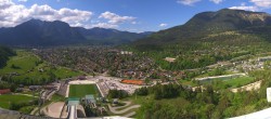 Archiv Foto Webcam Garmisch-Partenkirchen - Olympiaschanze 15:00