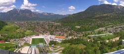 Archived image Webcam Garmisch-Partenkirchen Olympia Hill 11:00
