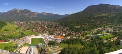 Archiv Foto Webcam Garmisch-Partenkirchen - Olympiaschanze 09:00