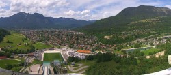 Archiv Foto Webcam Garmisch-Partenkirchen - Olympiaschanze 13:00