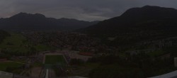 Archiv Foto Webcam Garmisch-Partenkirchen - Olympiaschanze 21:00