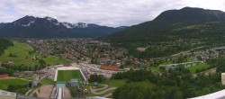 Archiv Foto Webcam Garmisch-Partenkirchen - Olympiaschanze 09:00