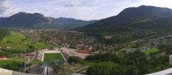 Archived image Webcam Garmisch-Partenkirchen Olympia Hill 07:00