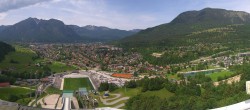 Archiv Foto Webcam Garmisch-Partenkirchen - Olympiaschanze 13:00