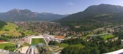 Archiv Foto Webcam Garmisch-Partenkirchen - Olympiaschanze 09:00