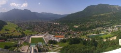 Archiv Foto Webcam Garmisch-Partenkirchen - Olympiaschanze 15:00