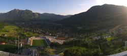 Archiv Foto Webcam Garmisch-Partenkirchen - Olympiaschanze 05:00
