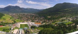 Archived image Webcam Garmisch-Partenkirchen Olympia Hill 09:00