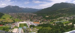 Archiv Foto Webcam Garmisch-Partenkirchen - Olympiaschanze 11:00