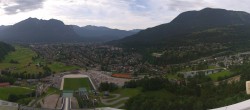Archived image Webcam Garmisch-Partenkirchen Olympia Hill 17:00