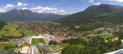 Archiv Foto Webcam Garmisch-Partenkirchen - Olympiaschanze 11:00