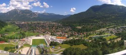 Archiv Foto Webcam Garmisch-Partenkirchen - Olympiaschanze 09:00