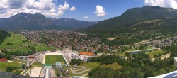 Archiv Foto Webcam Garmisch-Partenkirchen - Olympiaschanze 11:00