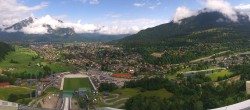 Archiv Foto Webcam Garmisch-Partenkirchen - Olympiaschanze 09:00