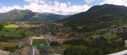 Archiv Foto Webcam Garmisch-Partenkirchen - Olympiaschanze 09:00