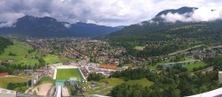 Archiv Foto Webcam Garmisch-Partenkirchen - Olympiaschanze 09:00