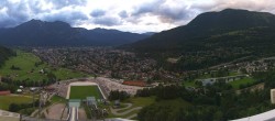 Archiv Foto Webcam Garmisch-Partenkirchen - Olympiaschanze 19:00