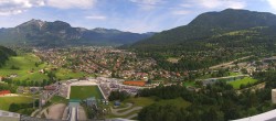 Archiv Foto Webcam Garmisch-Partenkirchen - Olympiaschanze 09:00