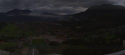 Archiv Foto Webcam Garmisch-Partenkirchen - Olympiaschanze 21:00