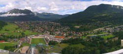 Archiv Foto Webcam Garmisch-Partenkirchen - Olympiaschanze 09:00