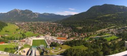 Archiv Foto Webcam Garmisch-Partenkirchen - Olympiaschanze 09:00
