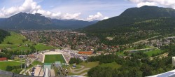Archiv Foto Webcam Garmisch-Partenkirchen - Olympiaschanze 11:00