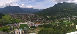 Archiv Foto Webcam Garmisch-Partenkirchen - Olympiaschanze 13:00
