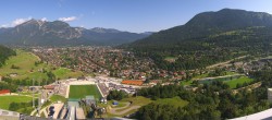 Archiv Foto Webcam Garmisch-Partenkirchen - Olympiaschanze 04:00
