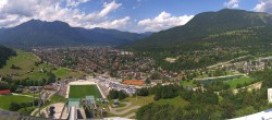 Archiv Foto Webcam Garmisch-Partenkirchen - Olympiaschanze 08:00