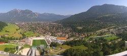 Archiv Foto Webcam Garmisch-Partenkirchen - Olympiaschanze 09:00