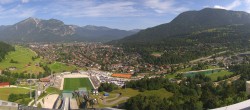 Archiv Foto Webcam Garmisch-Partenkirchen - Olympiaschanze 09:00