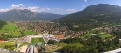 Archiv Foto Webcam Garmisch-Partenkirchen - Olympiaschanze 09:00