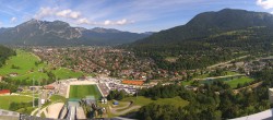 Archiv Foto Webcam Garmisch-Partenkirchen - Olympiaschanze 09:00