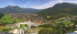 Archiv Foto Webcam Garmisch-Partenkirchen - Olympiaschanze 11:00