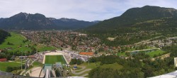 Archiv Foto Webcam Garmisch-Partenkirchen - Olympiaschanze 10:00