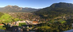 Archiv Foto Webcam Garmisch-Partenkirchen - Olympiaschanze 08:00