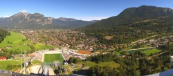 Archiv Foto Webcam Garmisch-Partenkirchen - Olympiaschanze 09:00