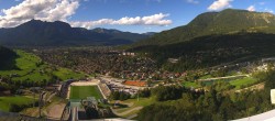 Archiv Foto Webcam Garmisch-Partenkirchen - Olympiaschanze 15:00