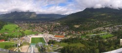 Archiv Foto Webcam Garmisch-Partenkirchen - Olympiaschanze 09:00